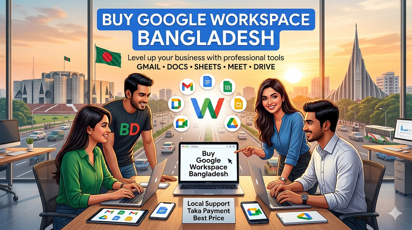 Buy Google Workspace Bangladesh: Best Plans, Pricing & Local Setup Guide