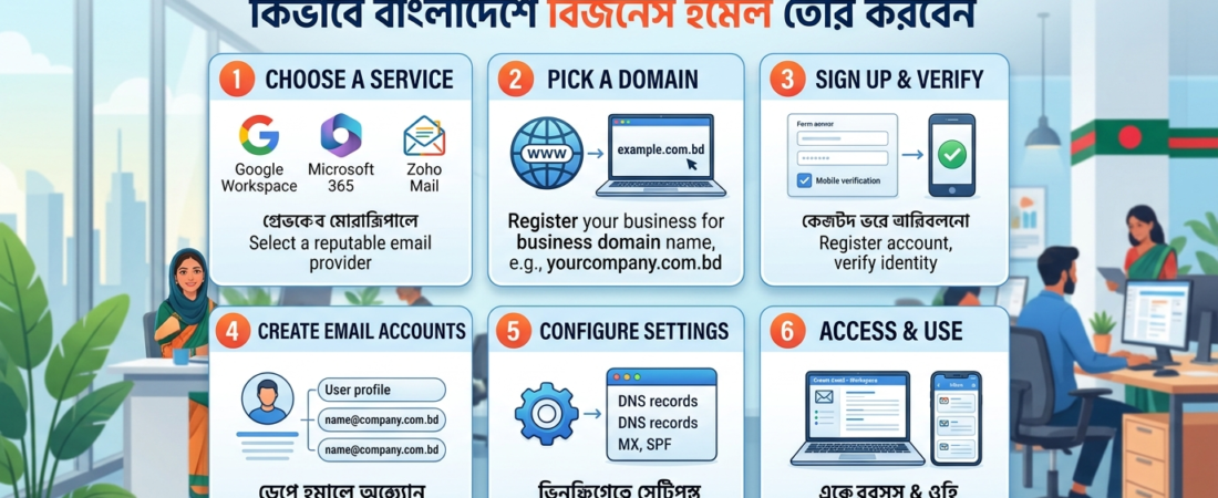 How to Create Business Email in Bangladesh: The Complete 2026 Guide