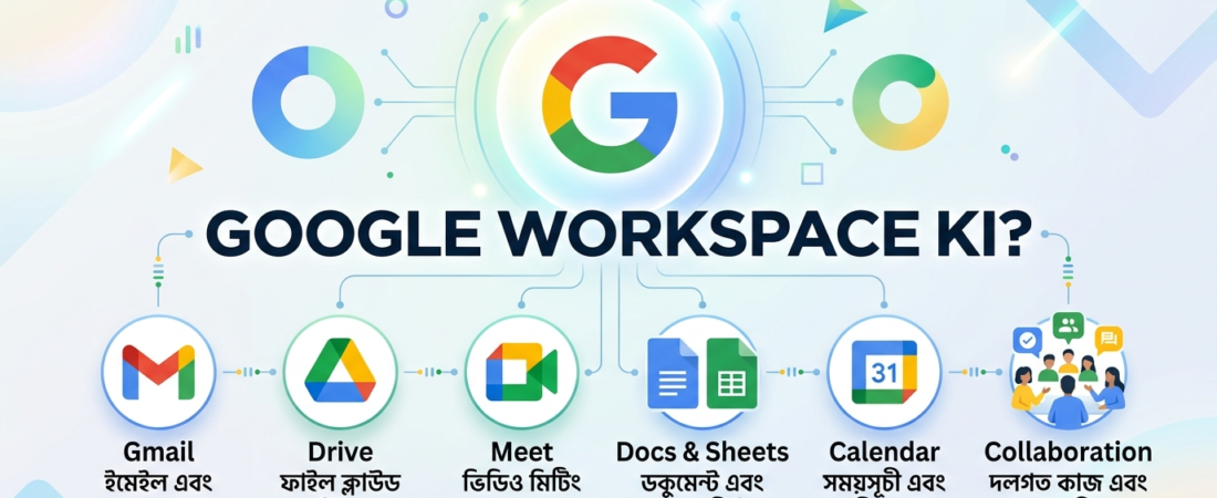 Google Workspace Ki Poripurno Guide: Bangla-te Janun Sob Kichu (2026)