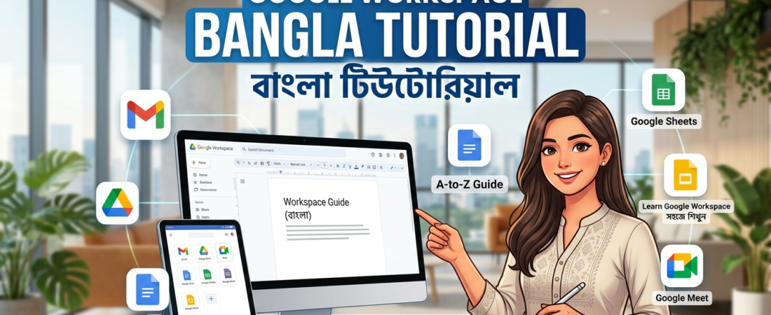 Google Workspace Bangla Tutorial: শুরু থেকে শেষ পর্যন্ত সম্পূর্ণ গাইড