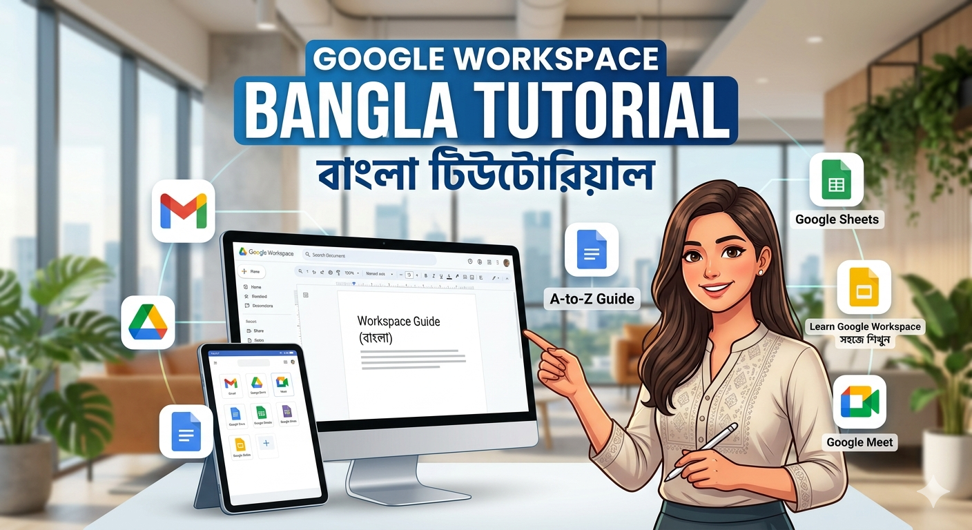 Google Workspace Bangla Tutorial: শুরু থেকে শেষ পর্যন্ত সম্পূর্ণ গাইড