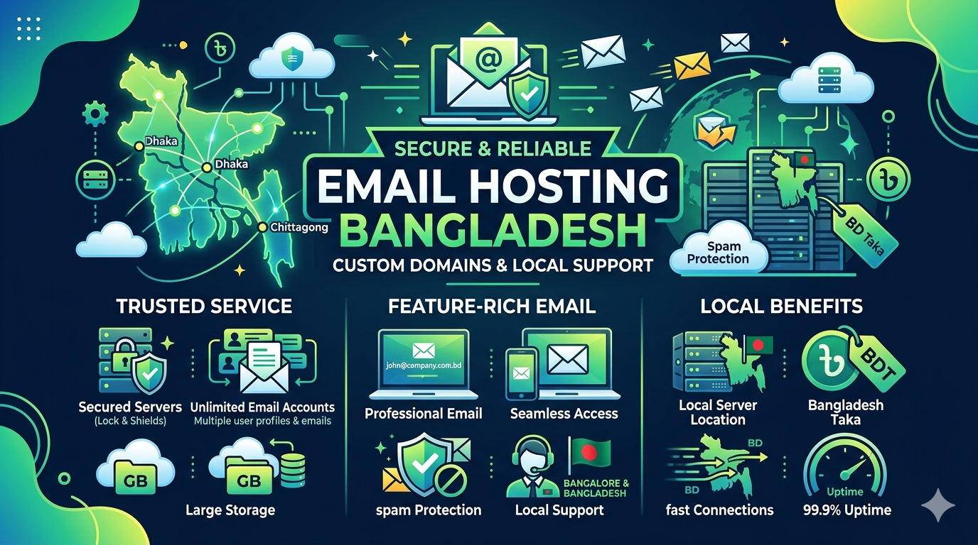 Email Hosting Bangladesh: The Complete Guide to Professional Business Email (2026)