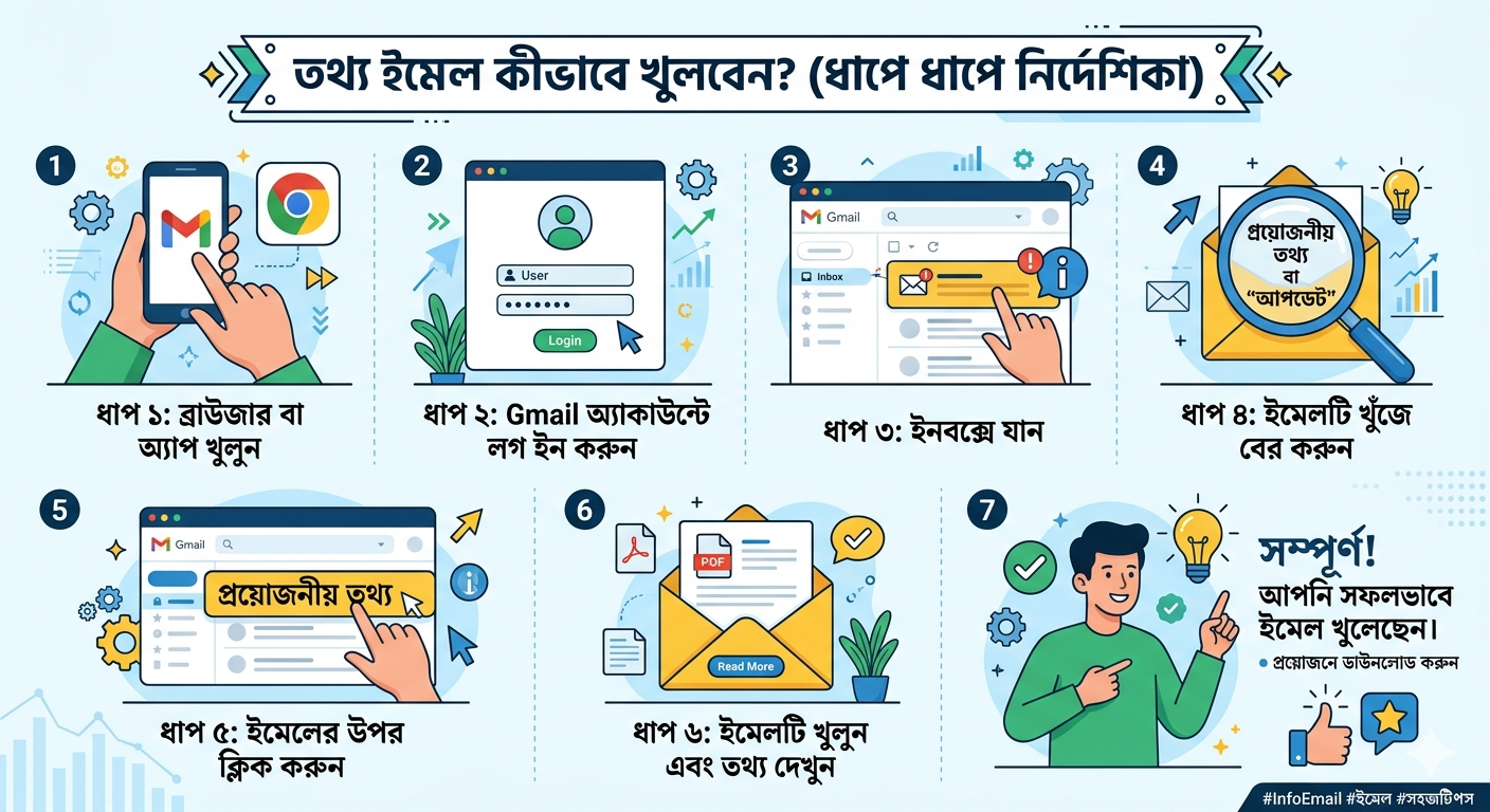 Info Email Kivabe Khulbo — সহজ ধাপে ধাপে সম্পূর্ণ গাইড (২০২৬)