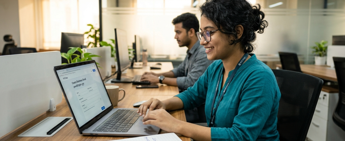 কোম্পানি ইমেইল কিভাবে খুলব — প্রফেশনাল Business Email তৈরির সম্পূর্ণ গাইড