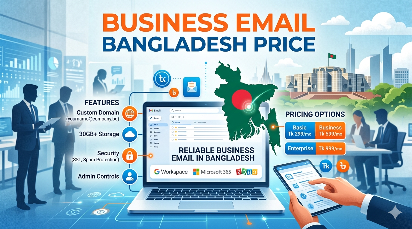 Business Email Bangladesh Price: Affordable Plans for Every Business in 2026