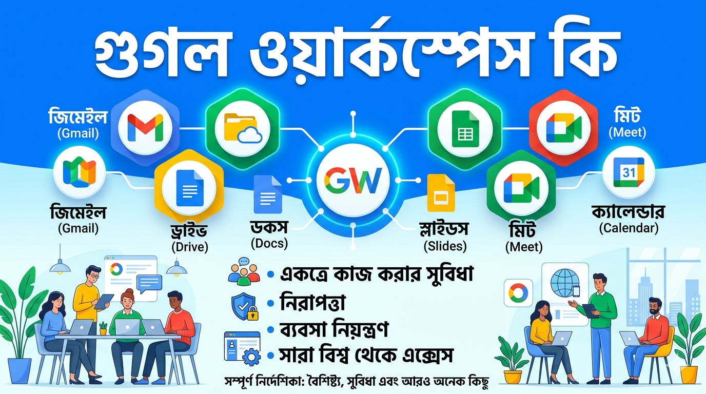 গুগল ওয়ার্কস্পেস কি? আপনার ব্যবসার জন্য কেন এটি অপরিহার্য